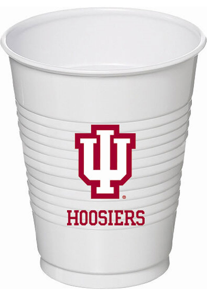 Indiana Hoosiers 16oz 8ct Disposable Cups