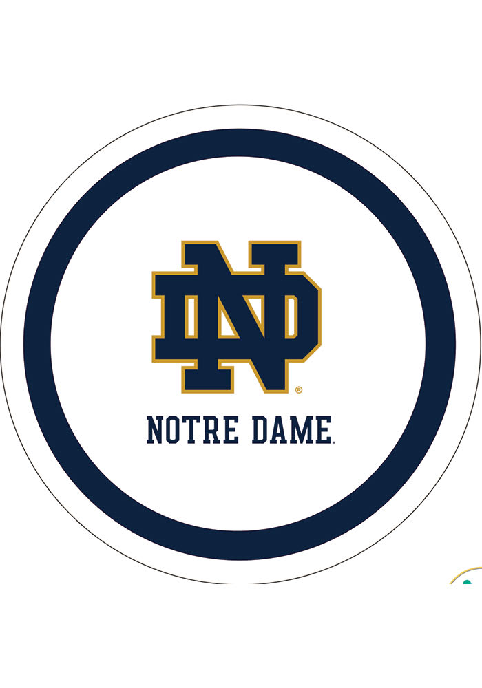 Notre Dame Fighting Irish 9in 10ct Paper Plates
