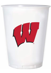 Wisconsin Badgers 16oz Disposable Cups