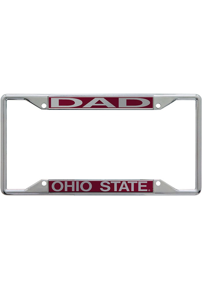 Ohio State Buckeyes Dad License Frame