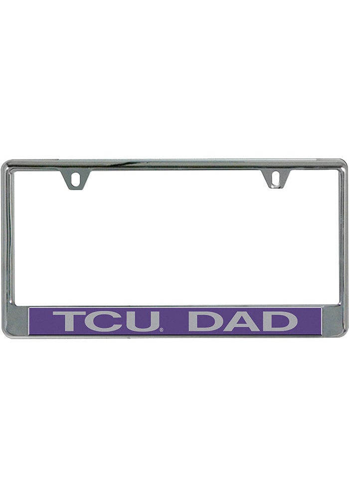 TCU Horned Frogs Dad License Frame