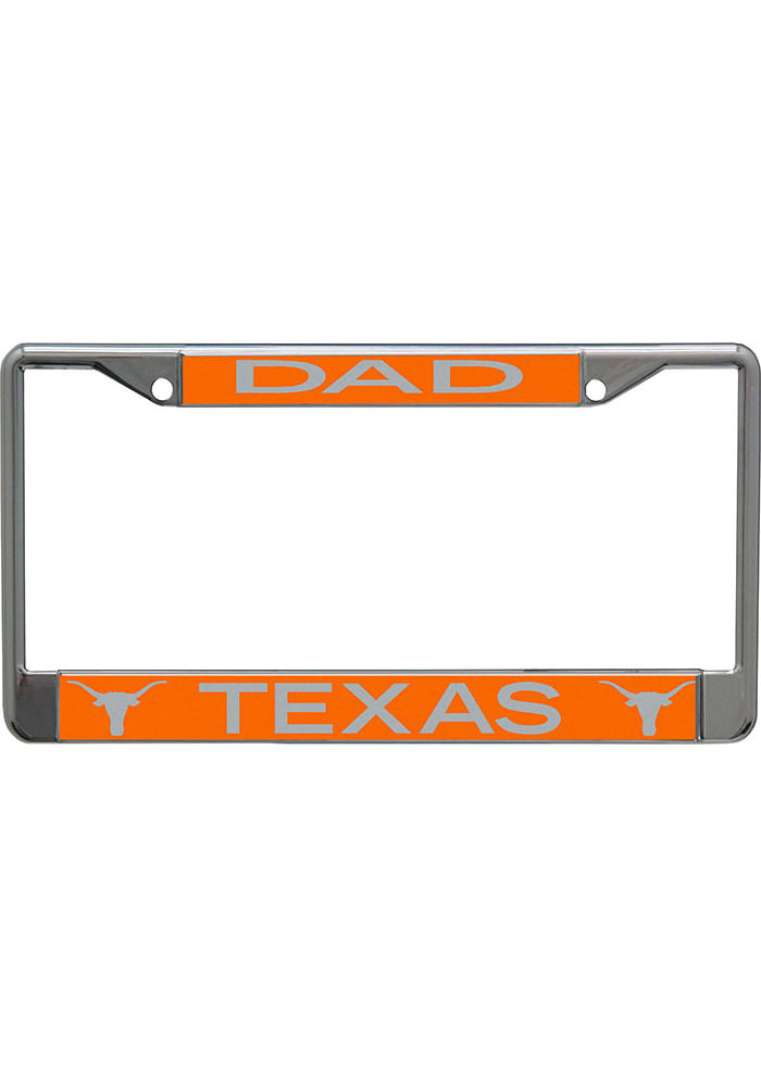 Texas Longhorns Dad License Frame