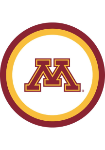 Red Minnesota Golden Gophers 12ct Paper Plates