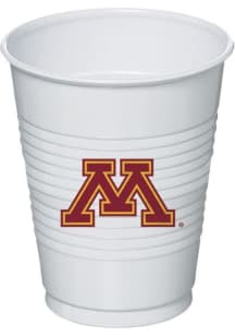 Red Minnesota Golden Gophers 16oz Disposable Cups