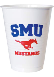 SMU Mustangs 16oz Disposable Cups