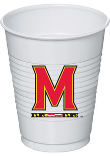 Red Maryland Terrapins 16oz 8ct Disposable Cups