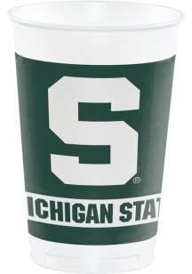 Green Michigan State Spartans 20oz 8 Pack Disposable Cups