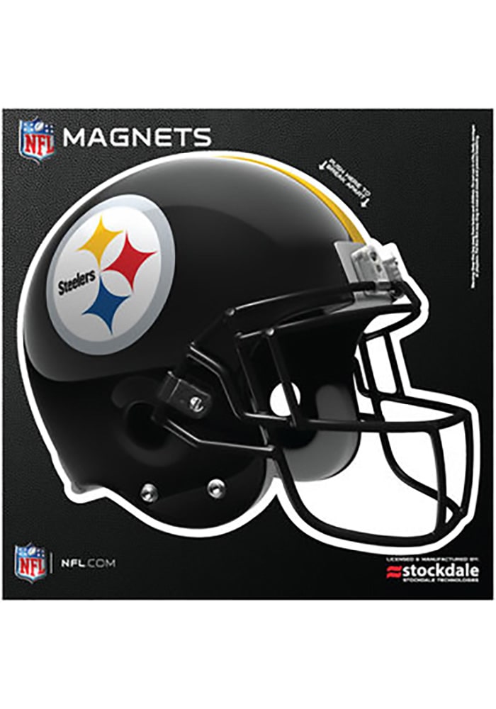 Pittsburgh Steelers Chrome Helmet Car Emblem