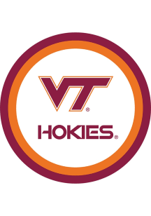 Virginia Tech Hokies 9in 10pk Paper Plates