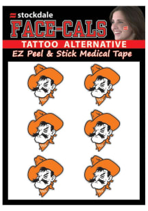 Oklahoma State Cowboys 6 Pack Tattoo