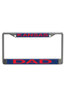 Kansas Jayhawks Dad License Frame