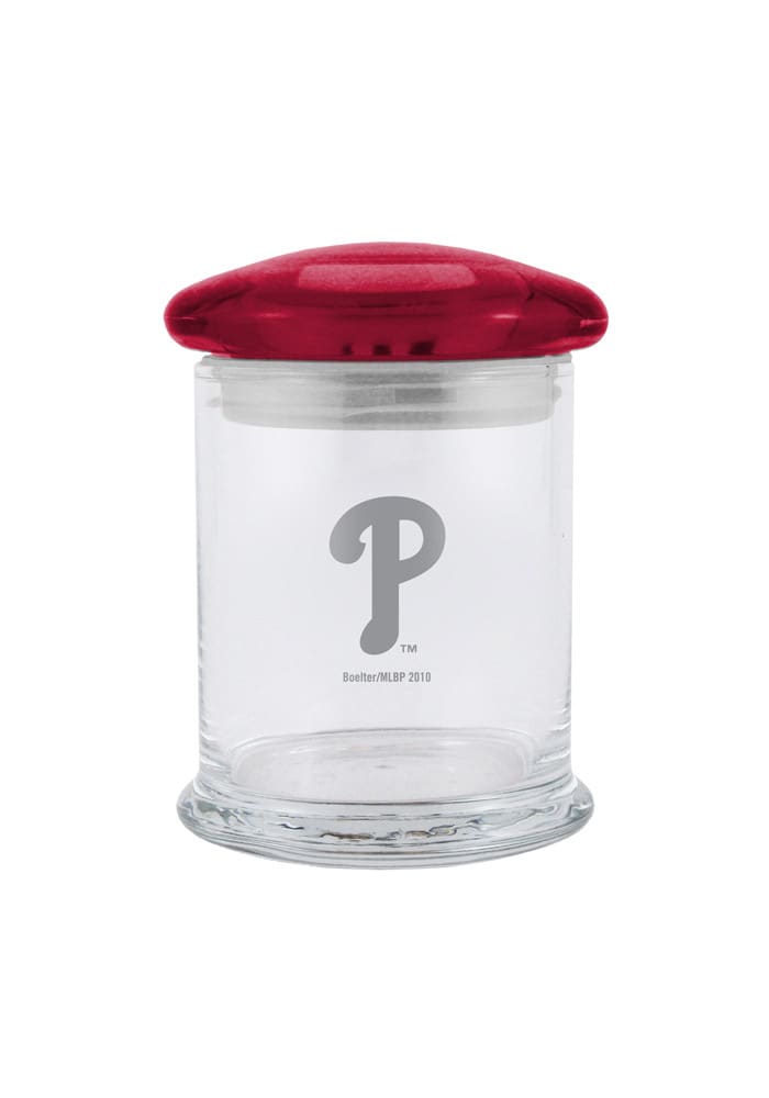 Philadelphia Phillies Satin Etch 12oz Candy Jar