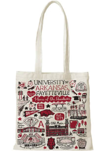 Arkansas Razorbacks Red Julia Gash Red Tote