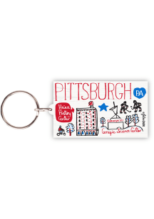 Pittsburgh Julia Gash Keychain