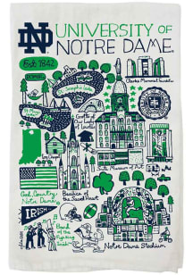 Notre Dame Fighting Irish Julia Gash Canvas Towel