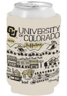 Colorado Buffaloes 12 oz Julia Gash Can Coolie - Black