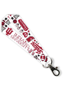 Crimson Indiana Hoosiers Julia Gash Keychain