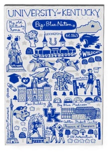 Kentucky Wildcats Julia Gash Jumbo Magnet