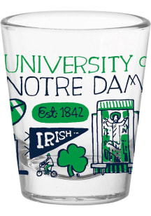 Notre Dame Fighting Irish Julia Gash Shot Glass