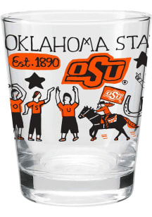 Oklahoma State Cowboys Julia Gash Shot Glass