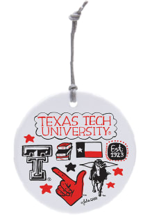 Texas Tech Red Raiders Julia Gash Ornament