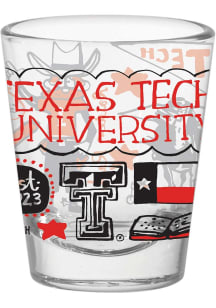 Texas Tech Red Raiders Julia Gash Shot Glass