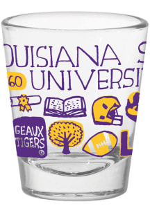 LSU Tigers Julia Gash Shot Glass