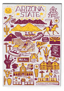 Arizona State Sun Devils Julia Gash Magnet