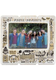 Gold Purdue Boilermakers Julia Gash Picture Frame