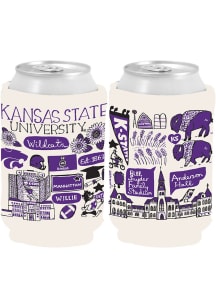K-State Wildcats 12 oz Julia Gash Can Coolie