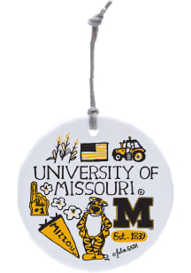 Missouri Tigers Julia Gash Ornament