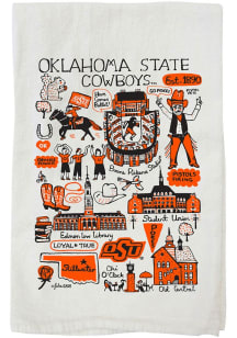 Oklahoma State Cowboys Julia Gash Natural Towel