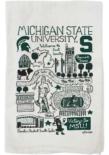 Michigan State Spartans Julia Gash Natural Towel