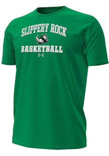 Under Armour Slippery Rock Green Basketball Performance Short Sleeve T Shirt