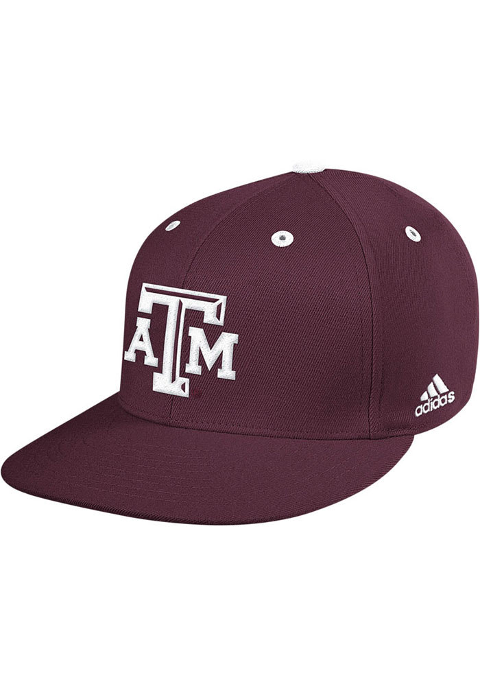 Texas A&M Aggies Adidas Coaches Maroon Baseball Jacket