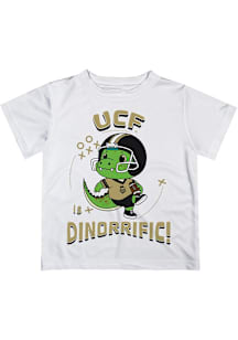 Vive La Fete UCF Knights Infant Dino-Riffic Short Sleeve T-Shirt White
