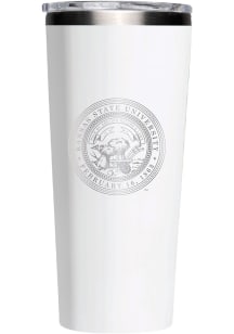 K-State Wildcats 24oz Corkcicle Stainless Steel Tumbler - White