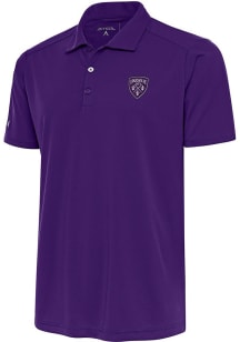 Antigua Louisville City FC Mens Purple Tribute Short Sleeve Polo