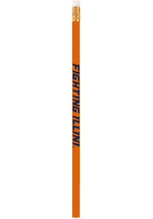 Orange Illinois Fighting Illini Souvenir Pencil