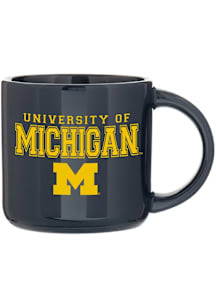 Michigan Wolverines 14 oz Cora Ceramic Mug - Blue