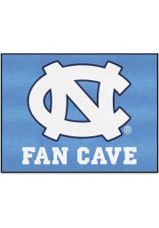 North Carolina Tar Heels 34x45 Fan Cave All Star Interior Rug