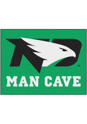North Dakota Fighting Hawks 34x42 Man Cave All Star Interior Rug