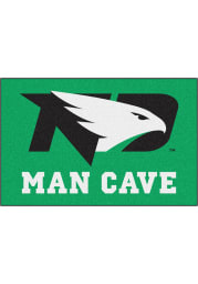 North Dakota Fighting Hawks 19x30 Man Cave Starter Interior Rug
