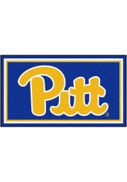 Pitt Panthers 3x5 Plush Interior Rug