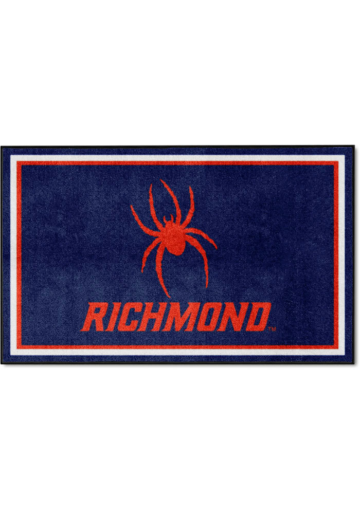 Richmond Spiders 4x6 Plush Interior Rug