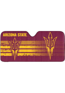 Arizona State Sun Devils Logo Car Accessory Auto Sun Shade