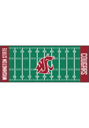 Washington State Cougars 30x72 Football Field Runner Interior Rug