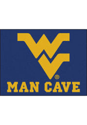 West Virginia Mountaineers 34x42 Man Cave All Star Interior Rug
