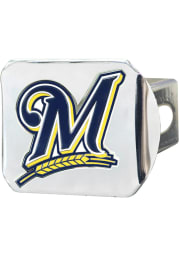 Milwaukee Brewers Color Logo Car Accessory Hitch Cover