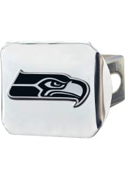 Seattle Seahawks Chrome Car Accessory Hitch Cover